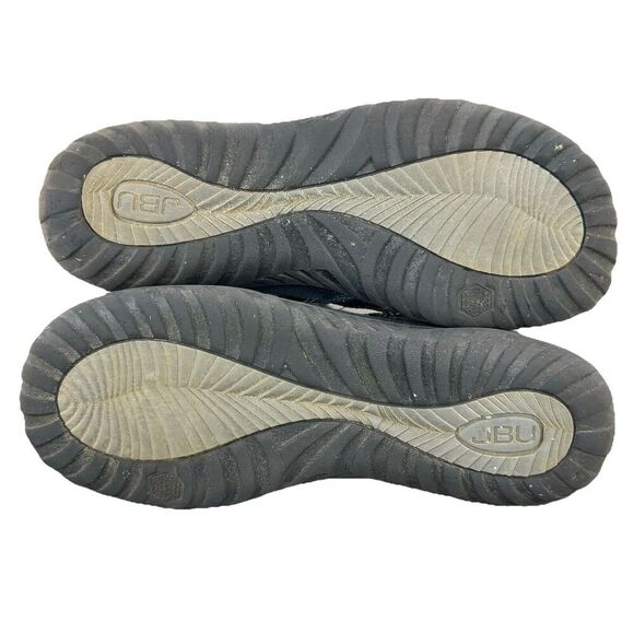 Jambu Moccasin Shoes W 7 Blue Blakely Encore Adjustable Memory Foam Plush Lined - Picture 9 of 14